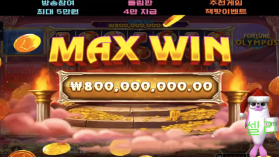 셀리 포춘 오브 올림푸스 MAX !!!!!!!